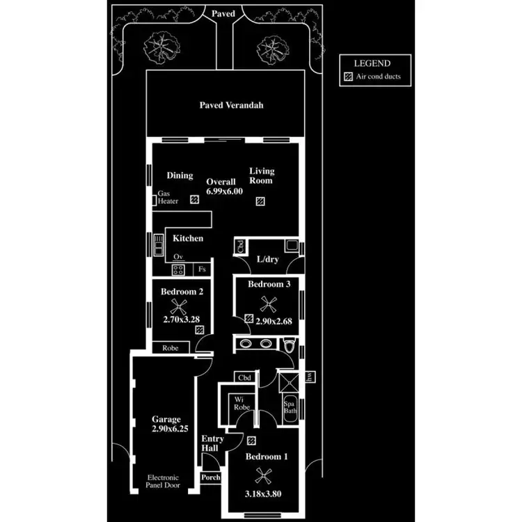 Floorplan of Homely house listing, 43 Shillabeer Crescent, Woodcroft SA 5162