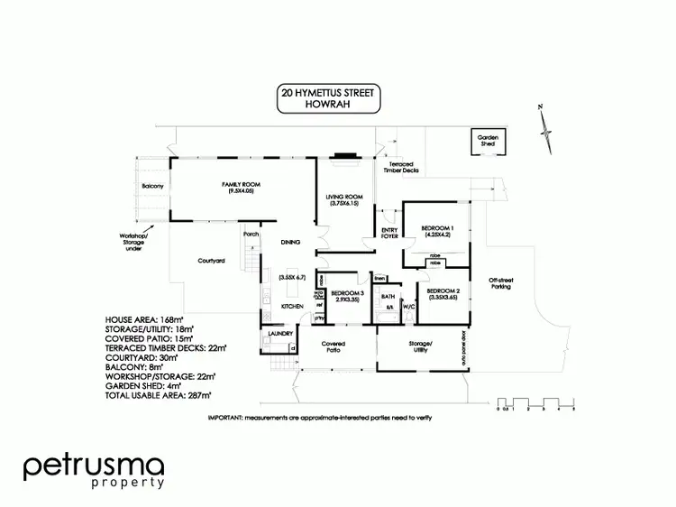 Floorplan of Homely house listing, 20 Hymettus Street, Howrah TAS 7018