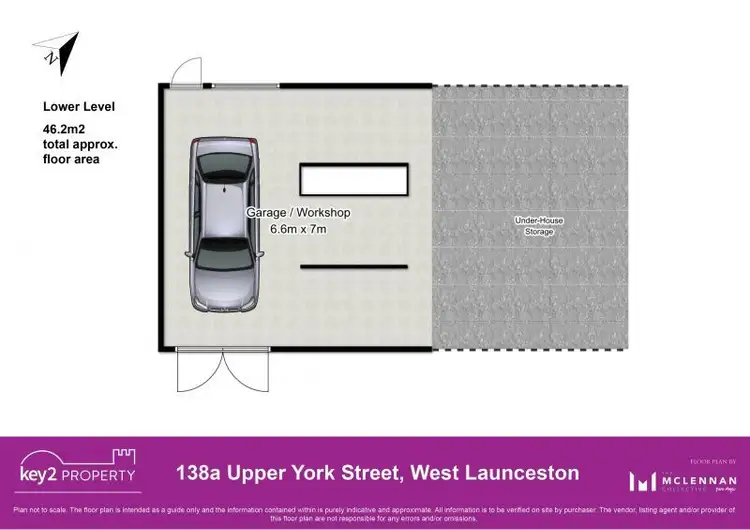 Floorplan of Homely house listing, 318A Upper York Street, West Launceston TAS 7250