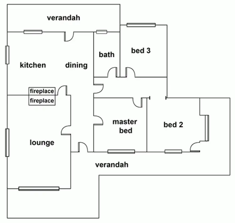 Floorplan of Homely house listing, 133 Blocks Road, Quantong VIC 3401
