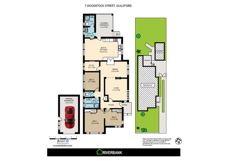 Floorplan of Homely house listing, 7 Woodstock St, Guildford NSW 2161