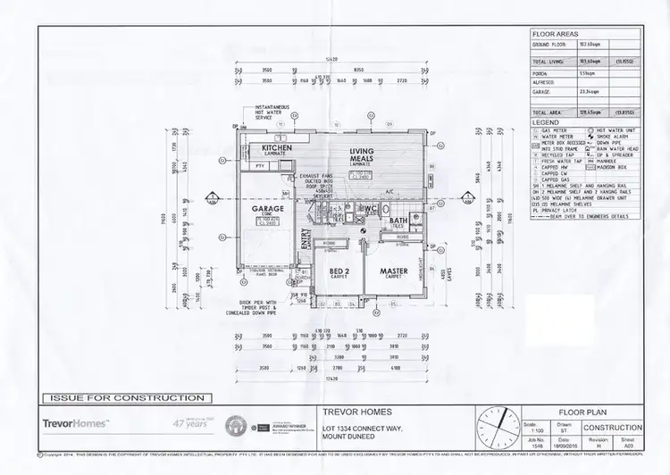 Floorplan of Homely house listing, 9 Connect Way, Mount Duneed VIC 3217