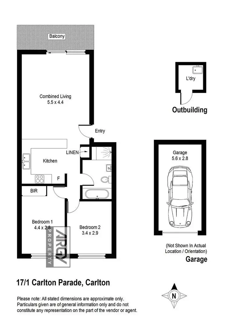 Floorplan of Homely unit listing, 17/1 Carlton Parade, Carlton NSW 2218