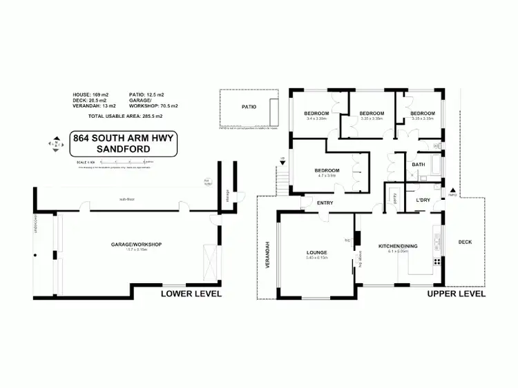Floorplan of Homely house listing, 864 South Arm Road, Sandford TAS 7020