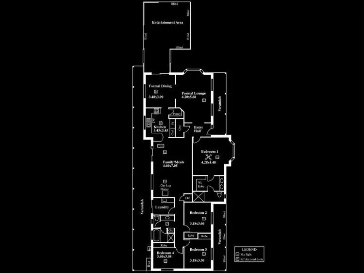 Floorplan of Homely house listing, 4 Redbank Close, O'halloran Hill SA 5158