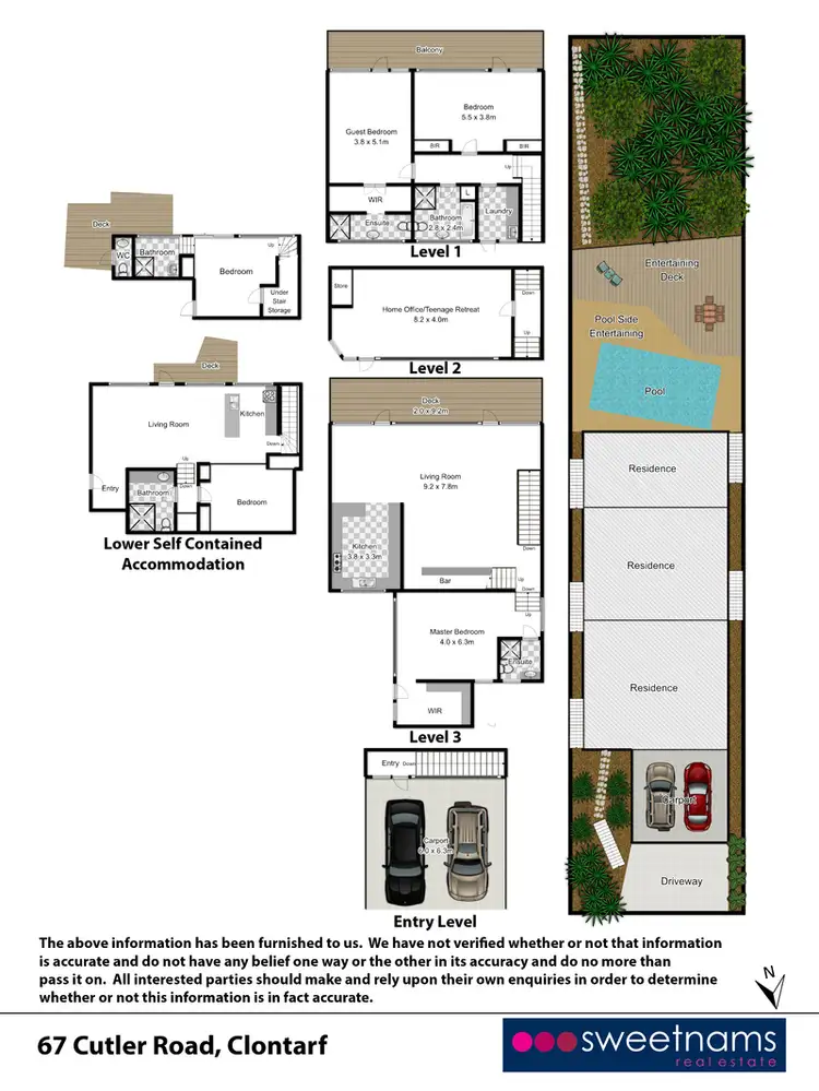 Floorplan of Homely house listing, 67 Cutler Road, Clontarf NSW 2093