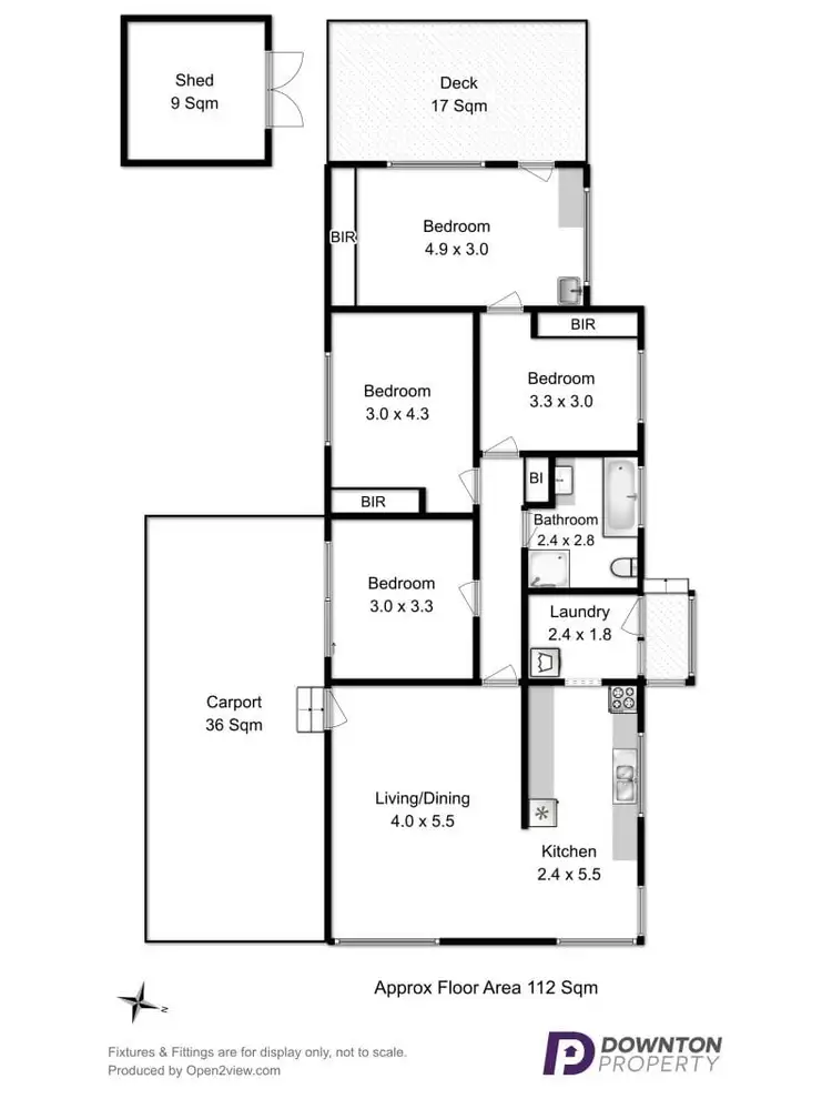 Floorplan of Homely house listing, 15 Catherine Street, Berriedale TAS 7011