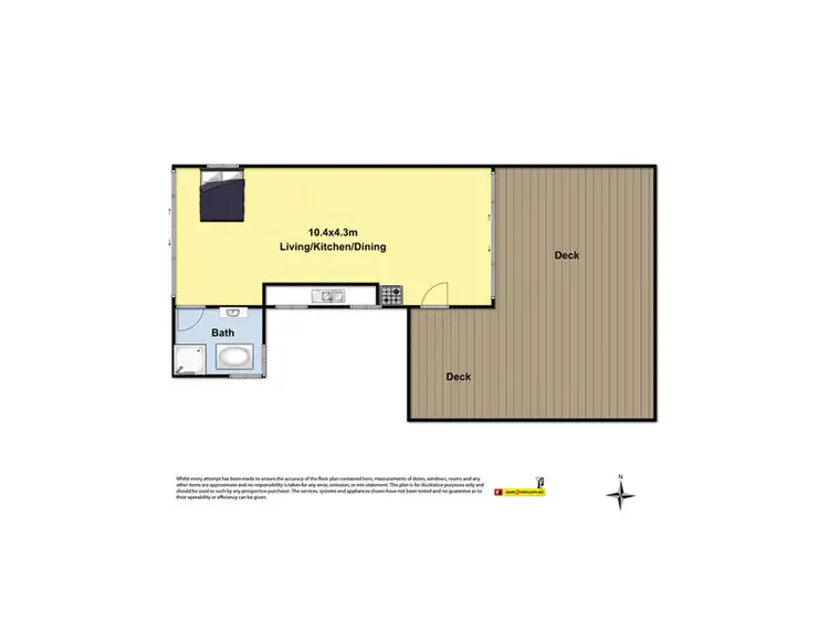 Floorplan of Homely house listing, 90 Biddles Road, Apollo Bay VIC 3233
