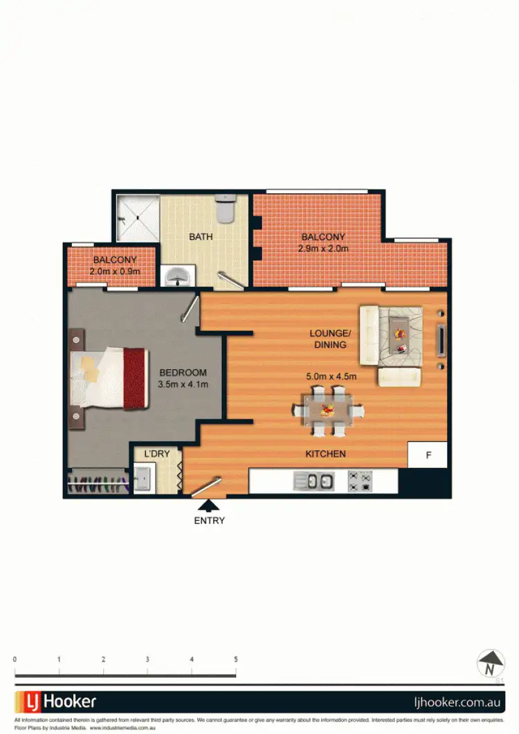 Floorplan of Homely unit listing, 1/451 New Canterbury Rd, Dulwich Hill NSW 2203