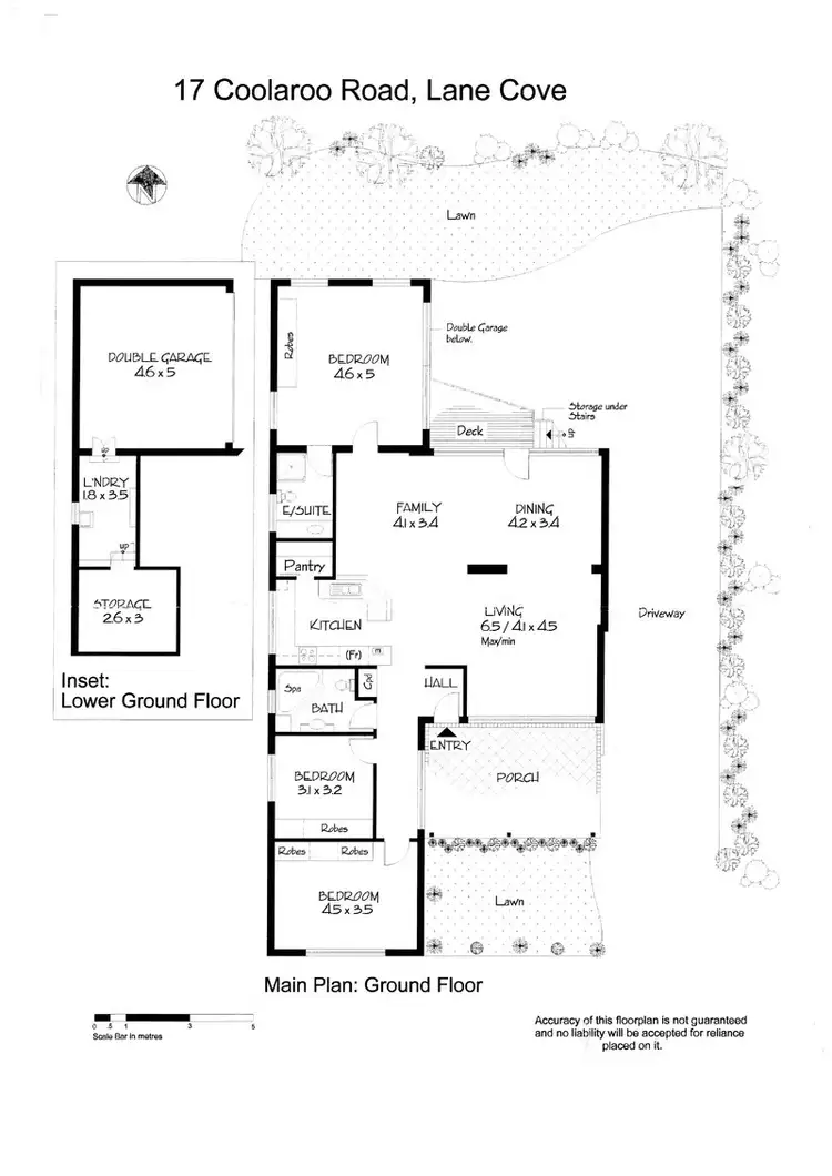 Floorplan of Homely house listing, 17 Coolaroo Road, Lane Cove NSW 2066