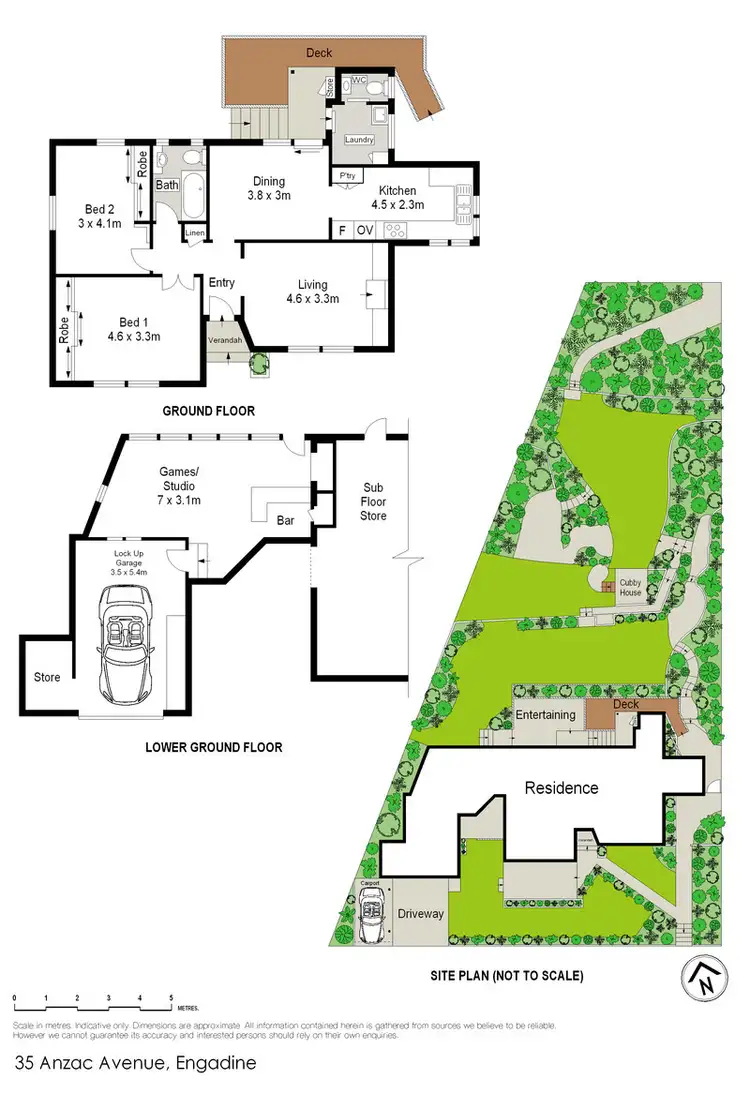 Floorplan of Homely house listing, 35 Anzac Avenue, Engadine NSW 2233
