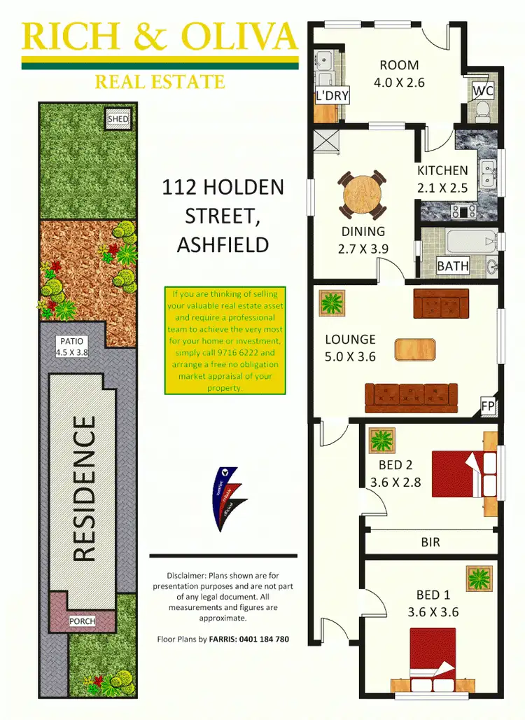 Floorplan of Homely house listing, 112 Holden Street, Ashfield NSW 2131