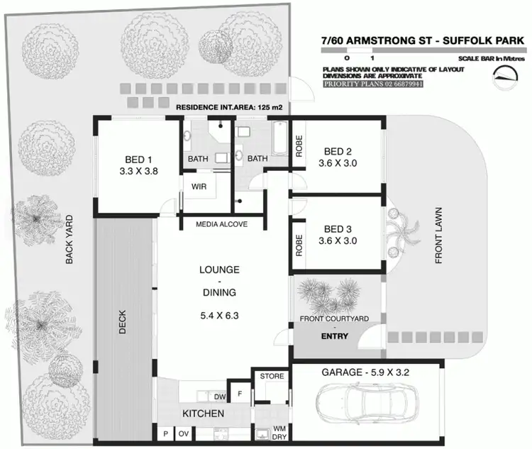 Floorplan of Homely unit listing, 7/60 Armstrong Street, Suffolk Park NSW 2481