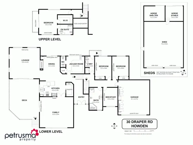 Floorplan of Homely house listing, 30 Draper Road, Howden TAS 7054