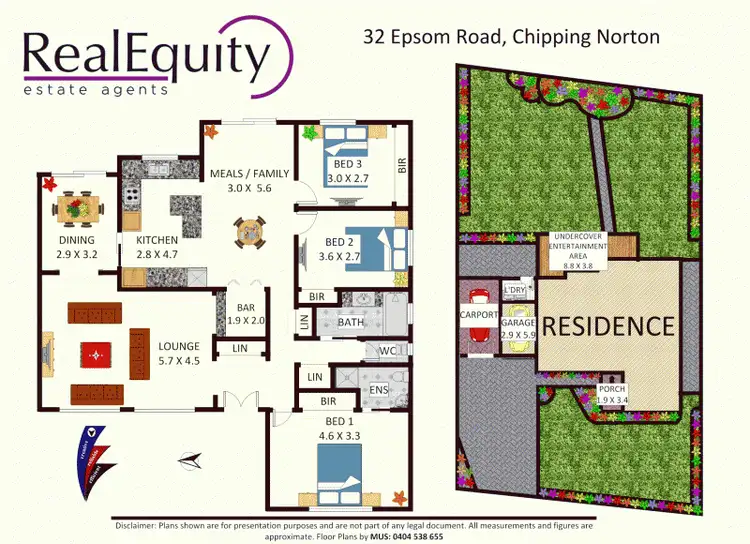 Floorplan of Homely house listing, 32 Epsom Road, Chipping Norton NSW 2170