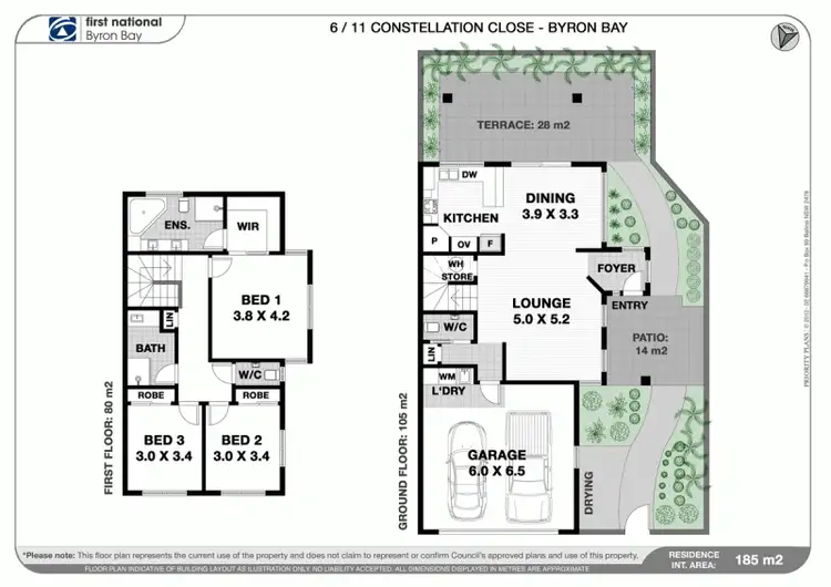 Floorplan of Homely unit listing, 6/11 Constellation Close, Byron Bay NSW 2481