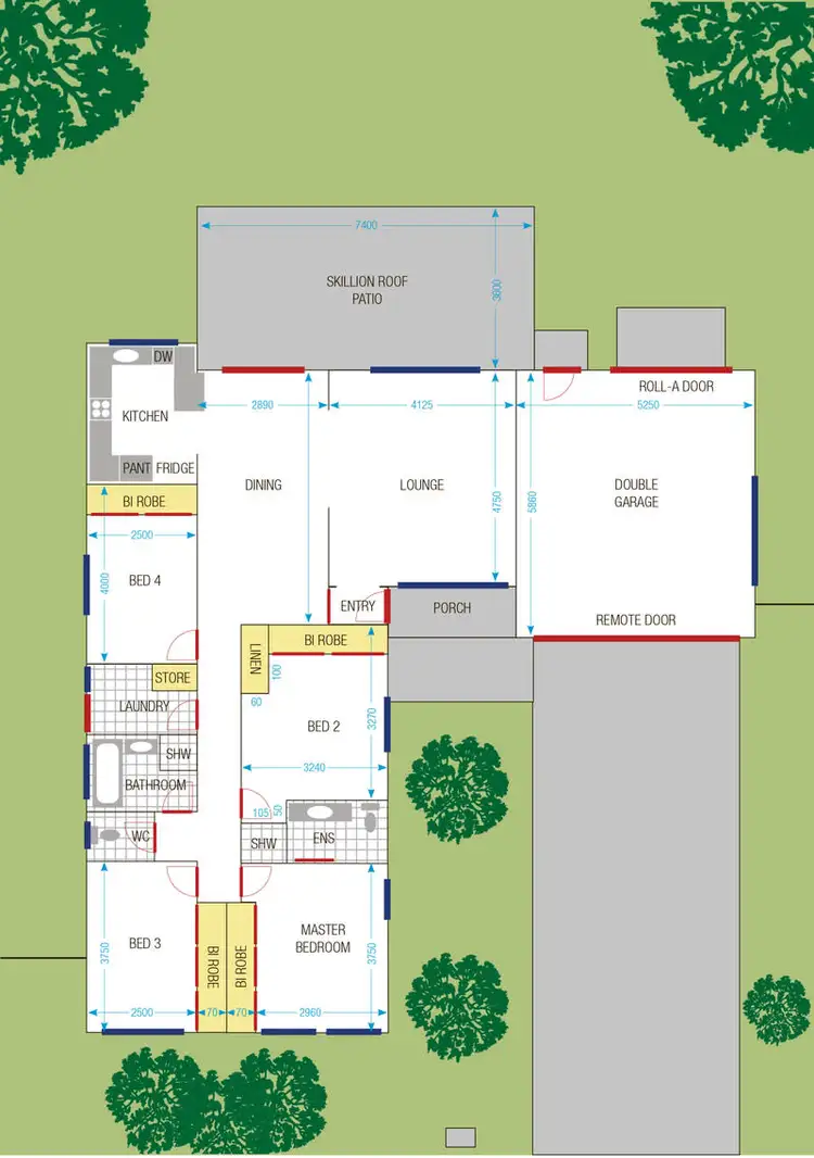 Floorplan of Homely house listing, 28 Cocos Place, Raceview QLD 4305