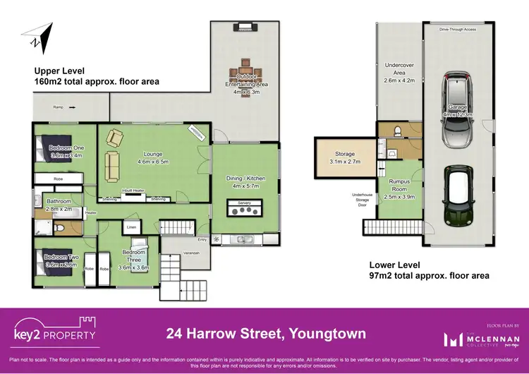 Floorplan of Homely house listing, 24 Harrow Street, Youngtown TAS 7249