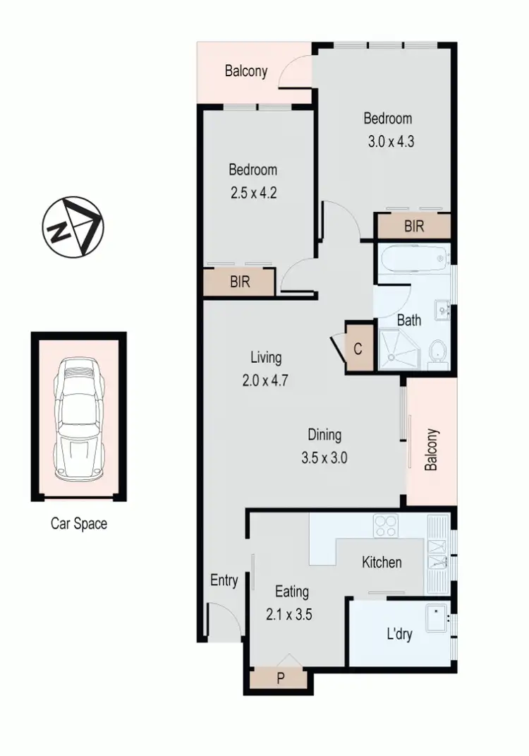 Floorplan of Homely unit listing, 8/22-24 Terrace Rd, Dulwich Hill NSW 2203