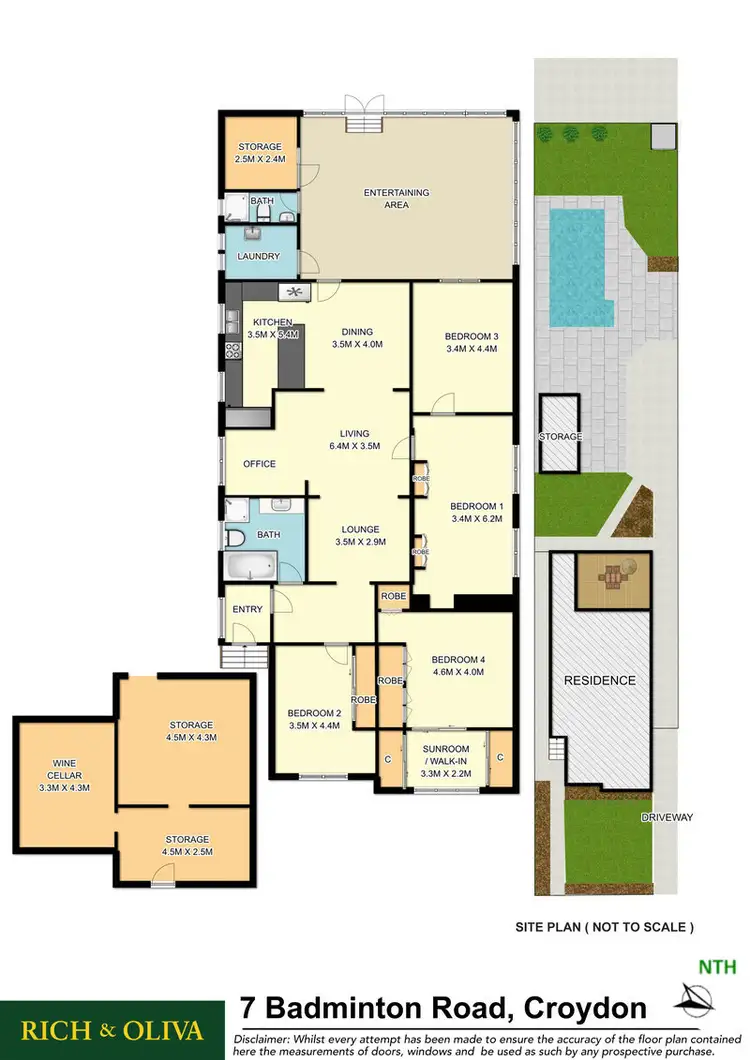 Floorplan of Homely house listing, 7 Badminton Road, Croydon NSW 2132