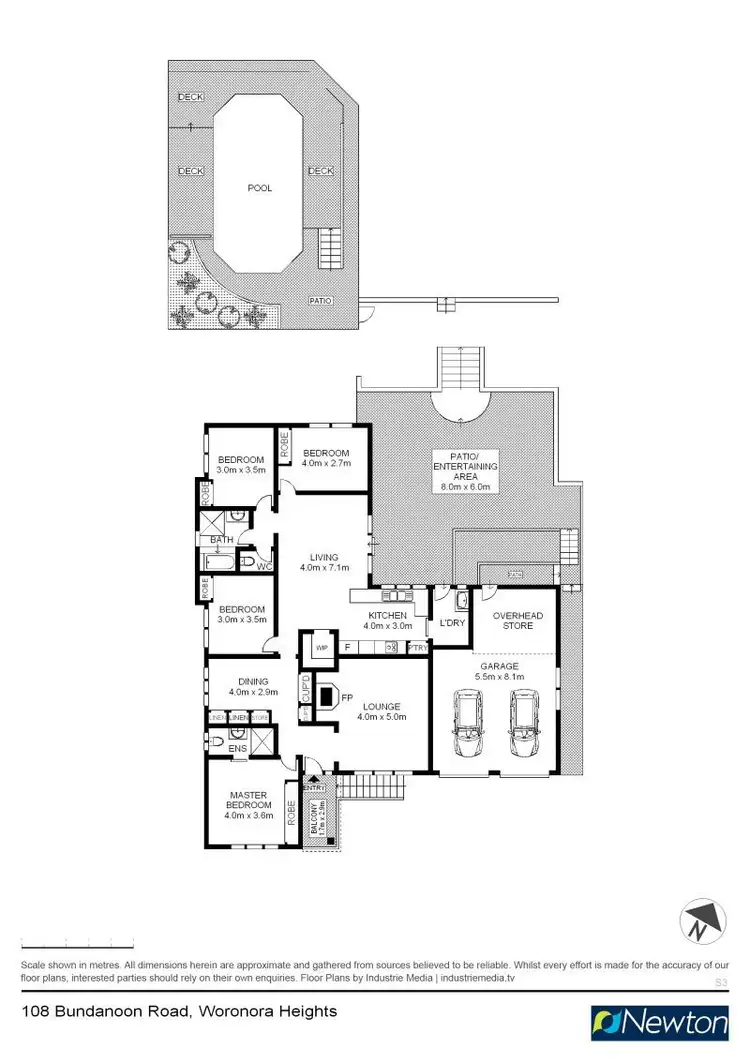 Floorplan of Homely house listing, 108 Bundanoon Road, Woronora Heights NSW 2233