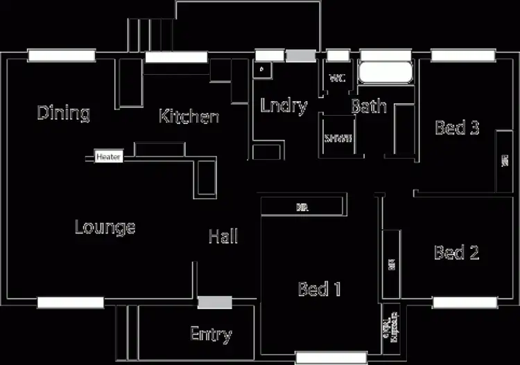 Floorplan of Homely house listing, 3 Drosera Place, Rivett ACT 2611
