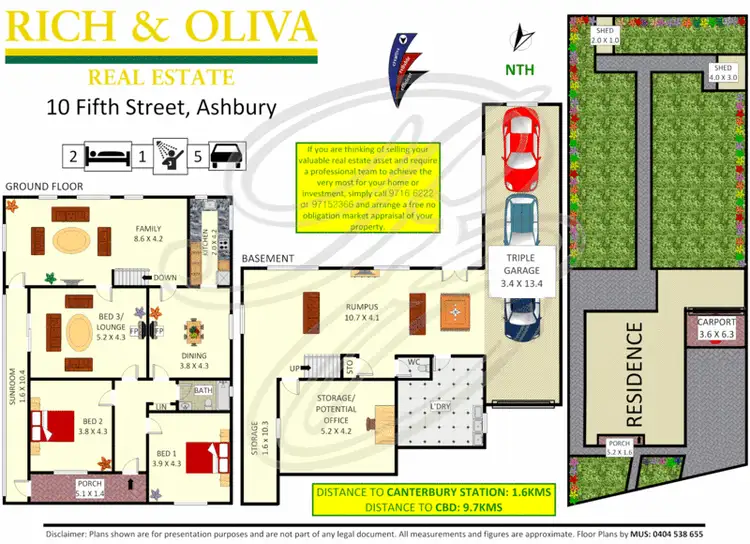 Floorplan of Homely house listing, 10 Fifth Street, Ashbury NSW 2193
