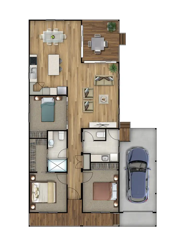 Floorplan of Homely house listing, 6/508 Wagga Road, Albury NSW 2640