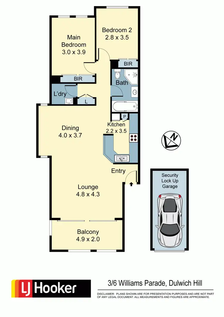 Floorplan of Homely apartment listing, 3/6 Williams Parade, Dulwich Hill NSW 2203