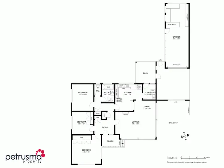 Floorplan of Homely house listing, 136 Bangalee Street, Lauderdale TAS 7021
