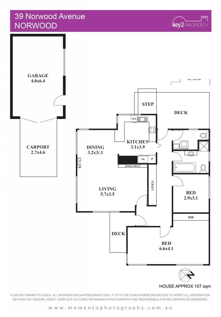 Floorplan of Homely house listing, 39 Norwood Avenue, Norwood TAS 7250