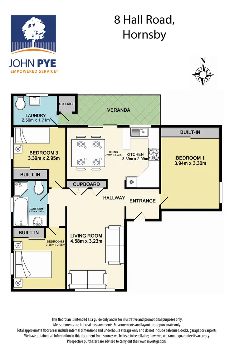 Floorplan of Homely house listing, 8 Hall Road, Hornsby NSW 2077