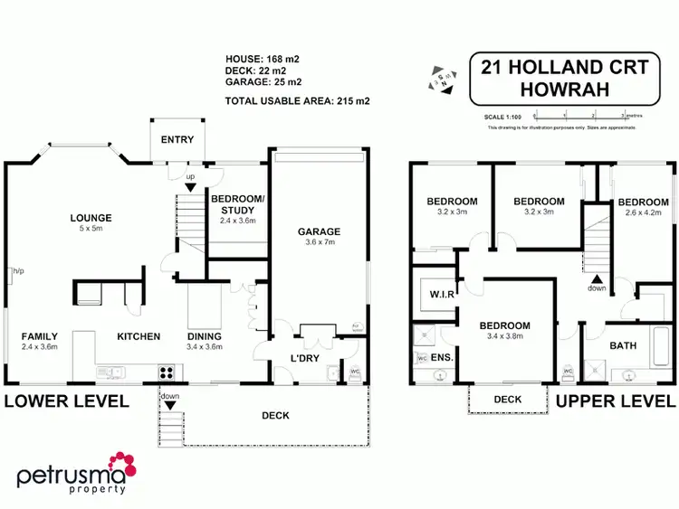 Floorplan of Homely house listing, 21 Holland Court, Howrah TAS 7018