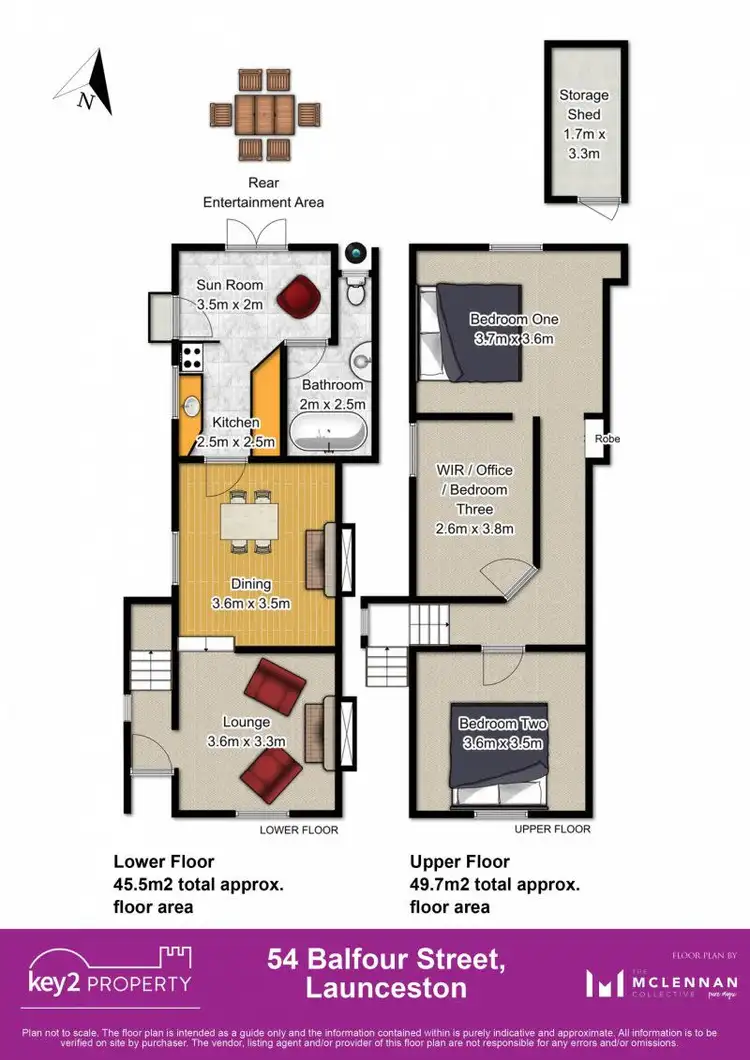 Floorplan of Homely house listing, 54 Balfour Street, Launceston TAS 7250