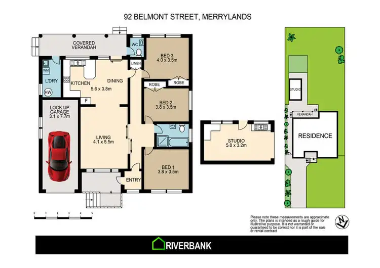 Floorplan of Homely house listing, 92 Belmont St, Merrylands NSW 2160