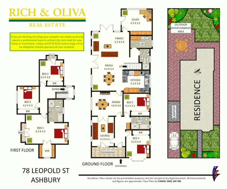 Floorplan of Homely house listing, 78 Leopold Street, Ashbury NSW 2193