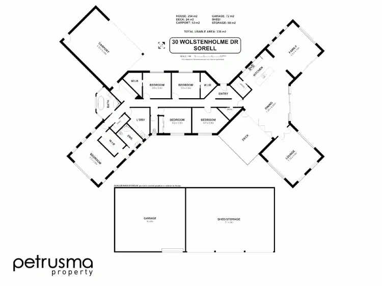 Floorplan of Homely house listing, 30 Wolstenholme Drive, Sorell TAS 7172