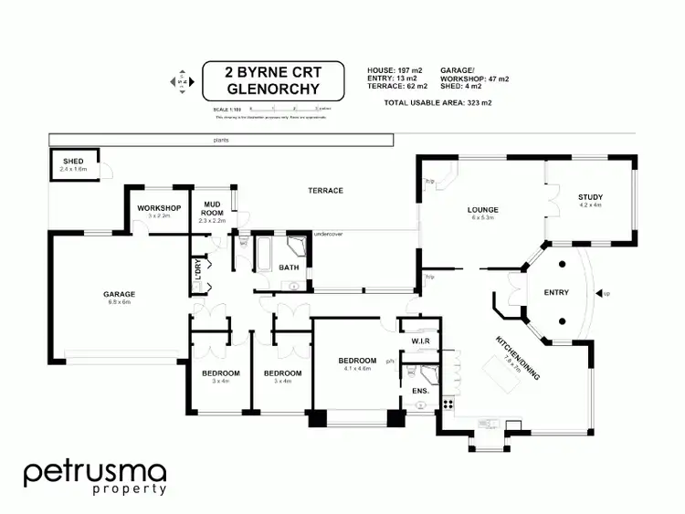 Floorplan of Homely house listing, 2 Byrne Court, Glenorchy TAS 7010