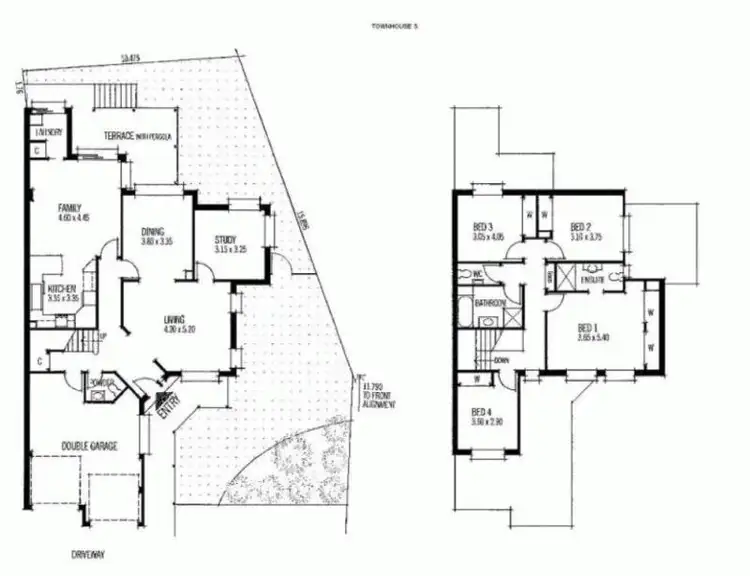Floorplan of Homely townhouse listing, 5/129 Aiken Road, West Pennant Hills NSW 2125