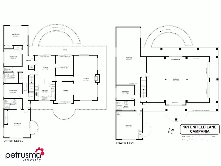 Floorplan of Homely house listing, 161 Enfield Lane, Campania TAS 7026