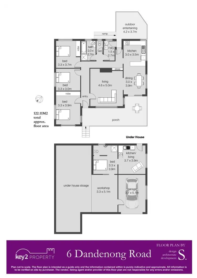 Floorplan of Homely house listing, 6 Dandenong Road, Trevallyn TAS 7250
