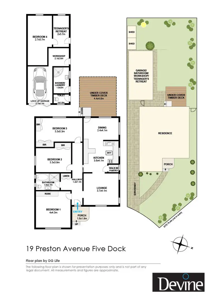 Floorplan of Homely house listing, 19 Preston Avenue, Five Dock NSW 2046
