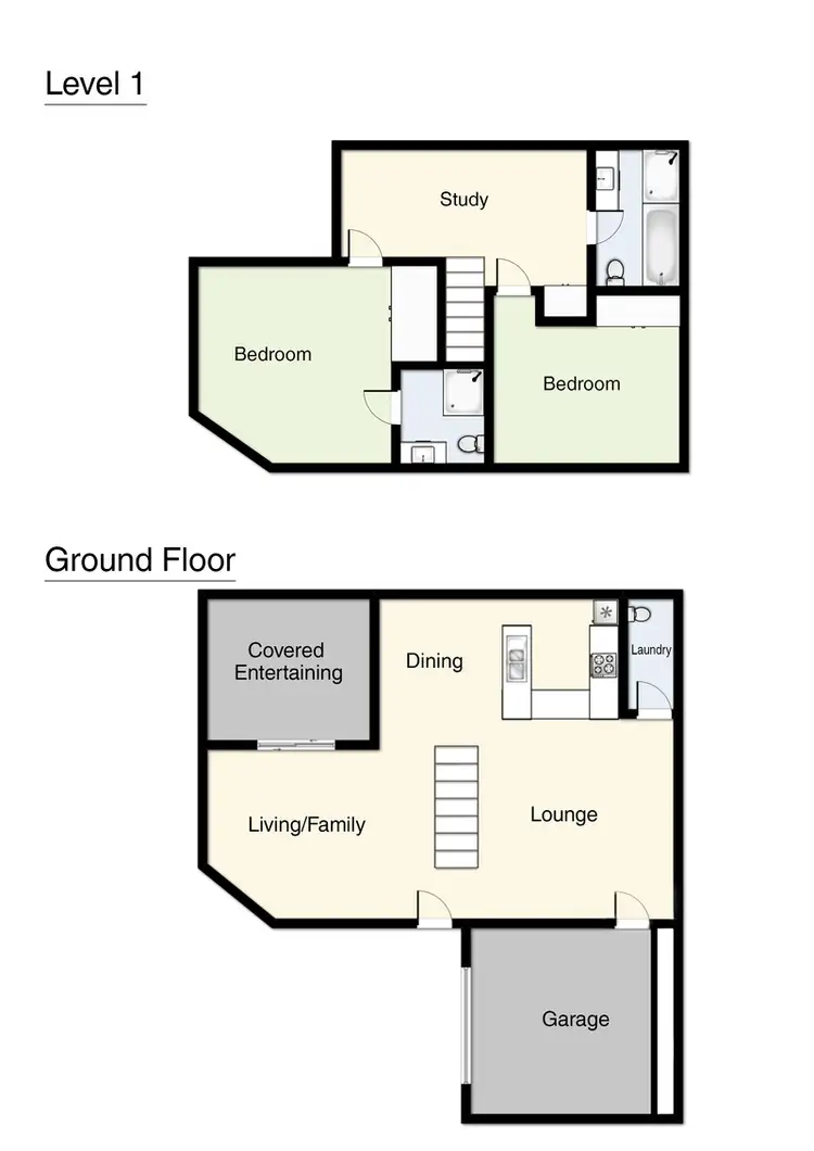 Floorplan of Homely townhouse listing, 2/82 De Vitre, Lambton NSW 2299