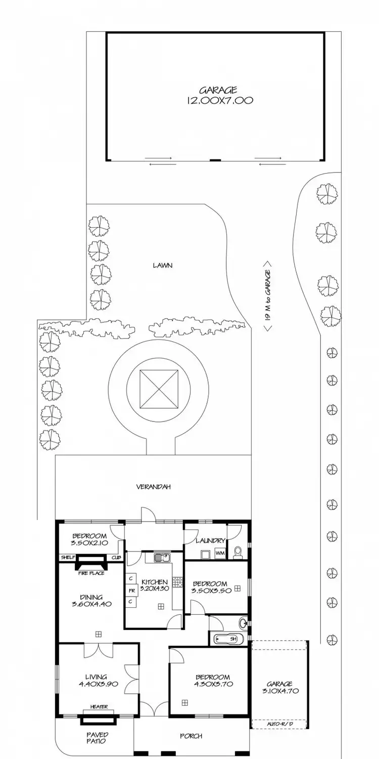 Floorplan of Homely house listing, 9 Barker Street, Brooklyn Park SA 5032