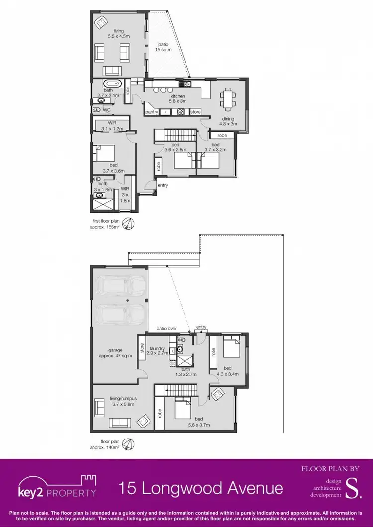 Floorplan of Homely house listing, 15 Longwood Avenue, Newstead TAS 7250