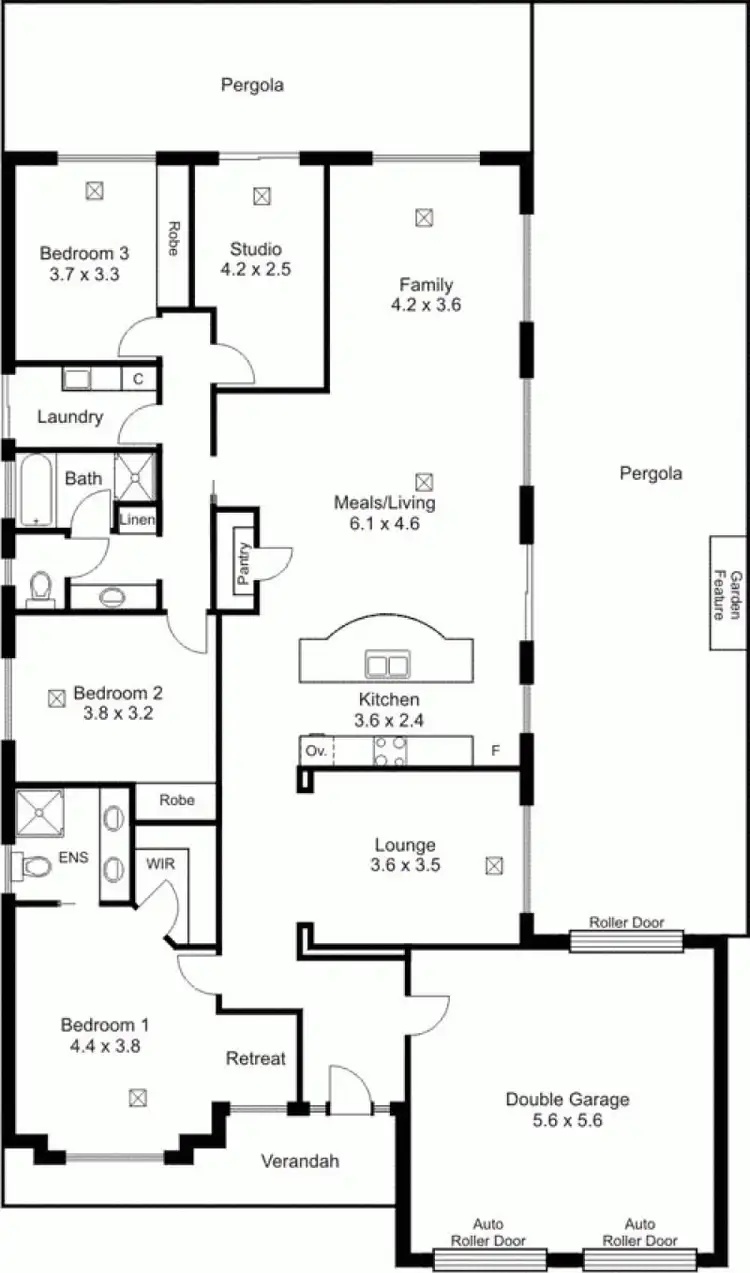 Floorplan of Homely house listing, 7 Parkway Circuit, Parafield Gardens SA 5107