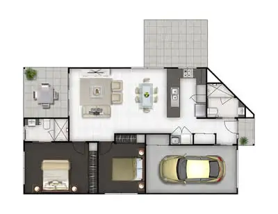Floorplan of Homely house listing, 100/2 Koplick Road, Chambers Flat QLD 4133