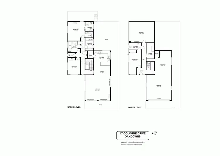 Floorplan of Homely house listing, 17 Cologne Drive, Oakdowns TAS 7019