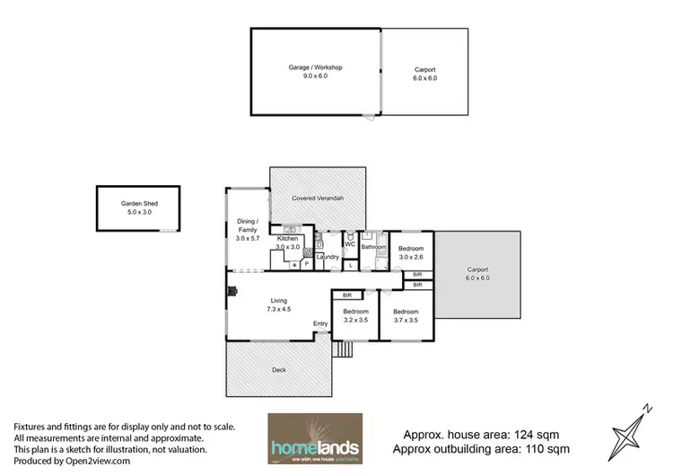 Floorplan of Homely house listing, 65 Sharpes Road, Crabtree TAS 7109