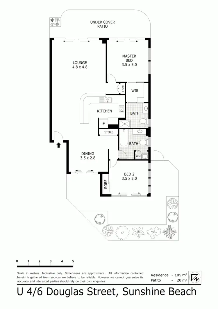 Floorplan of Homely apartment listing, Address available on request